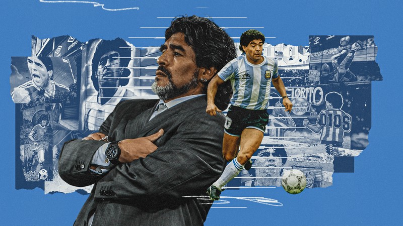 Maradona cũng từng là một thiên tài đỉnh cao của làng túc cầu