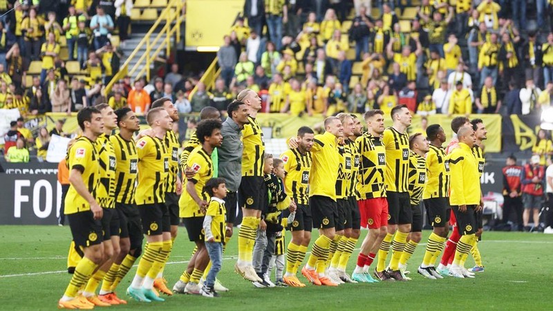 Đội bóng Dortmund là một tập thể mạnh và đầy thành tích